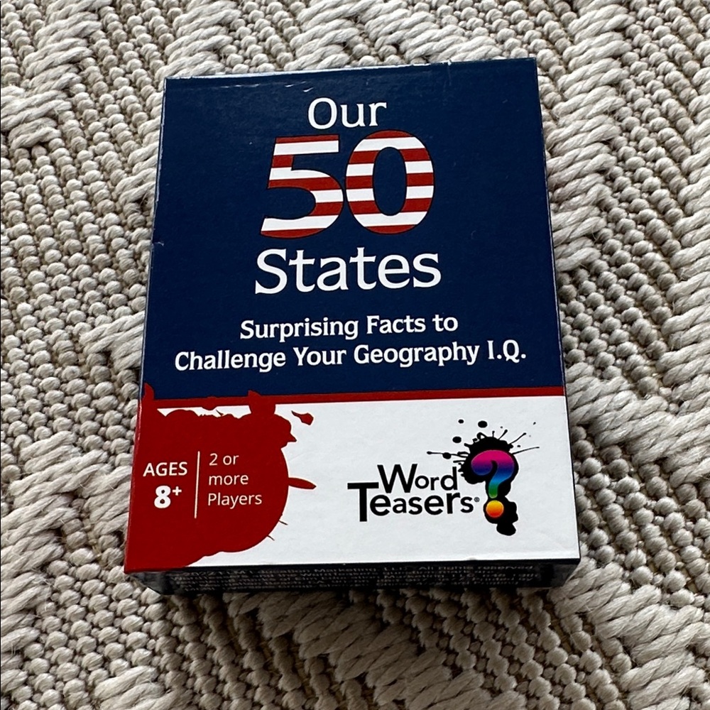 Our 50 States- Facts about Geography and Word Teasers